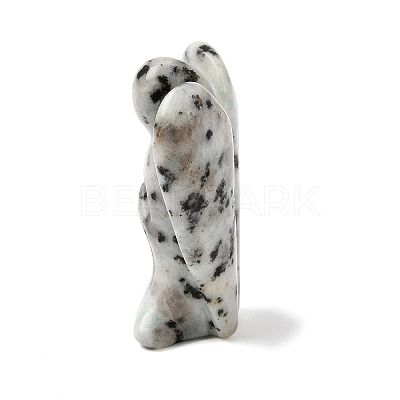 Natural Sesame Jasper Angel Figurine DJEW-N006-01A-39-1