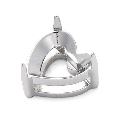 304 Stainless Steel Rhinestone Claw Settings STAS-U042-05B-P-1
