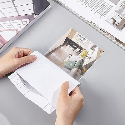Plastic Copier Transparency Film DIY-WH0325-20-1