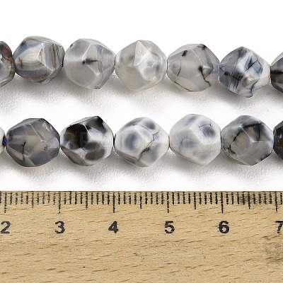 Natural Agate(Dyed & Heated) Beads Strands G-K425-B04-01-1