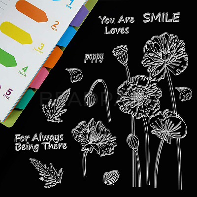 PVC Plastic Stamps DIY-WH0167-56-382-1
