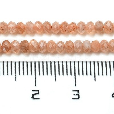 Natural Peach Moonstone Beads Strands LS-G-A097-C02-01-1