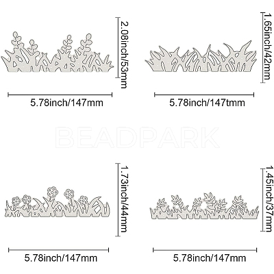 Carbon Steel Cutting Dies Stencils DIY-BC0001-74-1