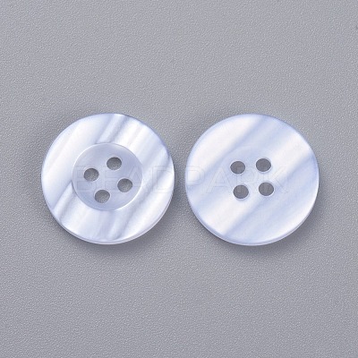 4-Hole Plastic Buttons BUTT-S020-11-18mm-1