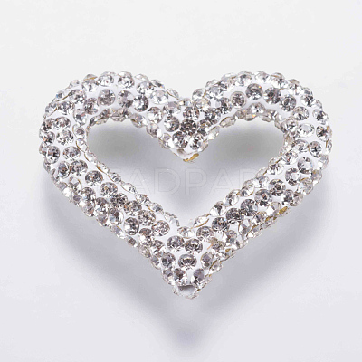 Polymer Clay Grade A Rhinestone Bead Frames RB-G165-04-1