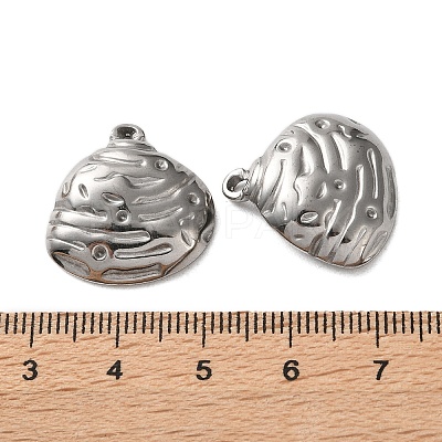 304 Stainless Steel Pendants STAS-A124-18A-P-1