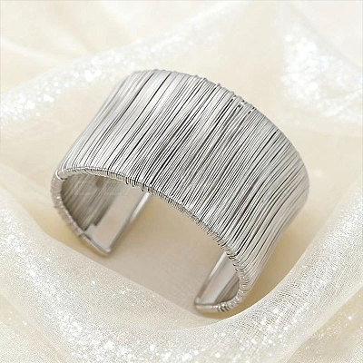 Iron Wired Cuff Bangles WGFA891-10-1