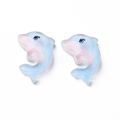 Transparent Epoxy Resin Cabochons CRES-S365-42-1