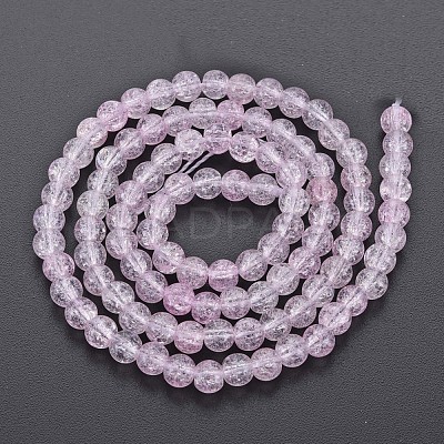 Crackle Glass Beads Strands GLAA-S192-B-006C-1