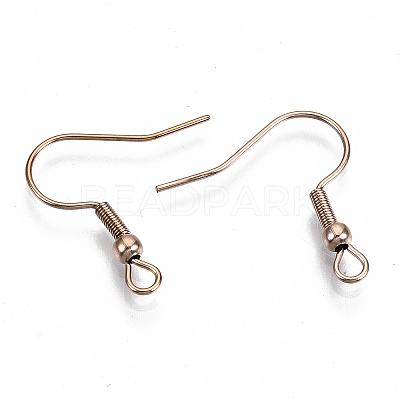 304 Stainless Steel Earring Hooks LS-X-STAS-S111-001RG-NR-1