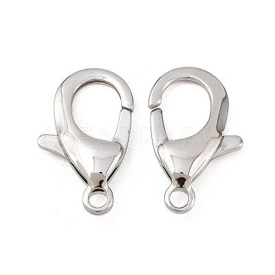 Tarnish Resistant 304 Stainless Steel Lobster Claw Clasps LS-STAS-AB25-1