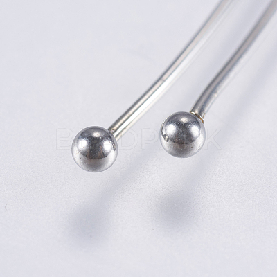 Tarnish Resistant 304 Stainless Steel Ball Head Pins STAS-F146-02P-21mm-1