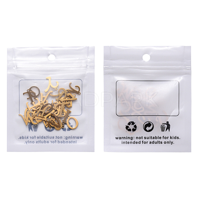 PVD Vacuum Plating 201 Stainless Steel Charms STAS-R105-1-1
