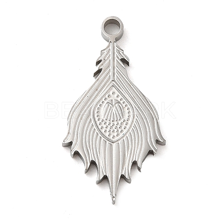 Non-Tarnish 304 Stainless Steel Pendants STAS-D018-01P-1