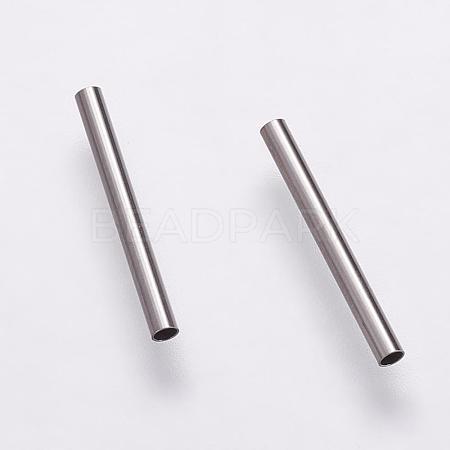 304 Stainless Steel Tube Beads STAS-P161-01-15mm-1