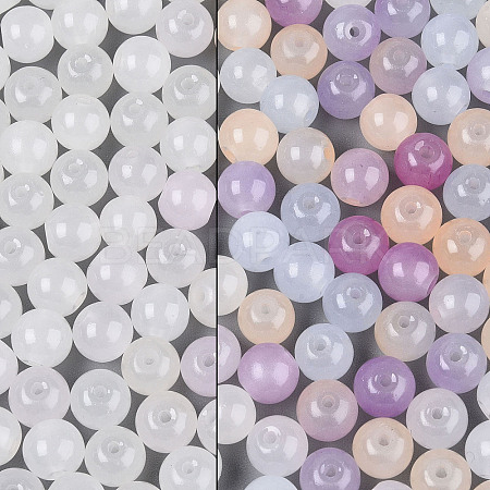 Transparent Glass UV Reactive Beads DGLA-F003-02-10mm-1
