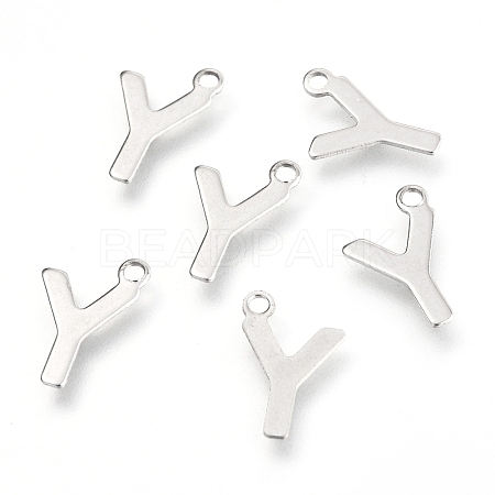 Non-Tarnish 201 Stainless Steel Charms X-STAS-C021-06P-Y-1