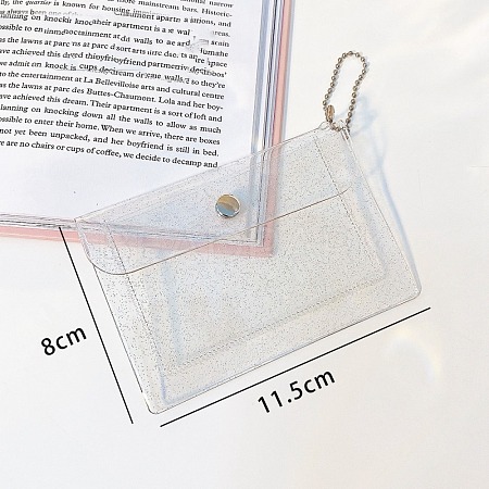 PVC Glitter Card Purse Keychain ZXFQ-PW0001-092A-03-1