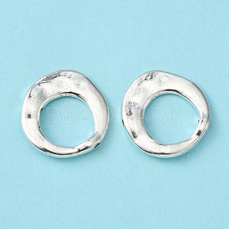 Tibetan Style Irregular Ring Bead Frames LF10246Y-1