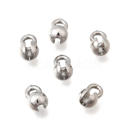 Brass Bead Tips KK-D374-01P-1