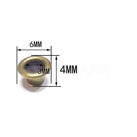 Brass Grommet Eyelet Findings PW-WG380A2-19-1