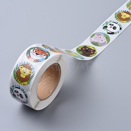 Self-Adhesive Paper Gift Tag Stickers DIY-E027-A-06-1
