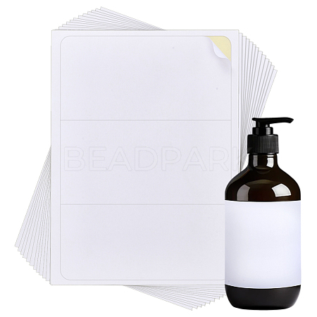 Wine Blank Adhesive Label DIY-WH0060-63B-01-1