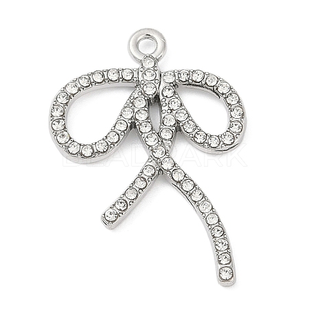 Alloy Rhinestone Pendants PALLOY-R151-51P-01-1