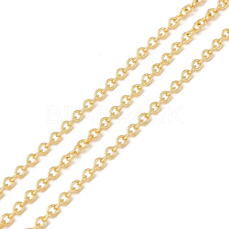 Brass Cable Chains CHC-O001-11G-1