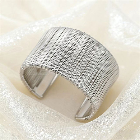 Iron Wired Cuff Bangles WGFA891-10-1
