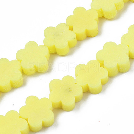 Handmade Polymer Clay Bead Strands CLAY-N011-023-01H-1