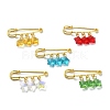 Golden Iron Brooches JEWB-BR00119-1