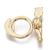 Brass Toggle Clasps X-KK-S354-216-NF-3