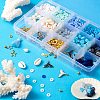 Ocean Theme Beads & Charms DIY Jewelry Making Finding Kit DIY-FS0002-18-5