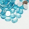 Imitation Taiwan Acrylic Rhinestone Cabochons GACR-A008-18x25mm-08-1