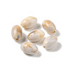 Two Tone Opaque Acrylic Beads MACR-M044-10-1