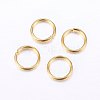 304 Stainless Steel Open Jump Rings STAS-O098-01G-08-1
