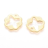 201 Stainless Steel Charms STAS-E438-27G-2