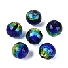 Handmade Foil Glass Lampwork Beads LA-N050-01A-01-1