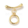 Brass Toggle Clasps KK-H480-02G-3