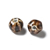 Vintage Porcelain Pumpkin Beads PORC-L080-H09-2
