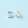 925 Sterling Silver Tube Beads STER-P053-07A-S-3