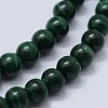 Natural Malachite Beads Strands G-F571-27AB2-6mm-3