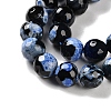 Natural Fire Crackle Agate Beads Strands G-M437-A01-01J-4