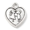 Tibetan Style Alloy Pendants PALLOY-P293-043AS-1