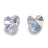 Electroplate Glass Charms G030V10mm-001GL-3