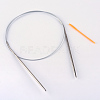 Steel Wire Stainless Steel Circular Knitting Needles and Random Color Plastic Tapestry Needles TOOL-R042-800x1.75mm-1