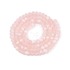 Transparent Glass Beads Strands EGLA-A044-T4mm-MB22-4