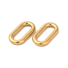 Ion Plating(IP) 304 Stainless Steel Linking Rings STAS-L268-034G-3
