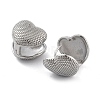 304 Stainless Steel Hoop Earrings EJEW-P258-35P-2
